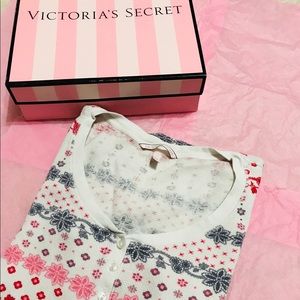 Victoria's Secret Thermal Pajama Top